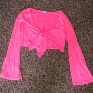 Neon blouse